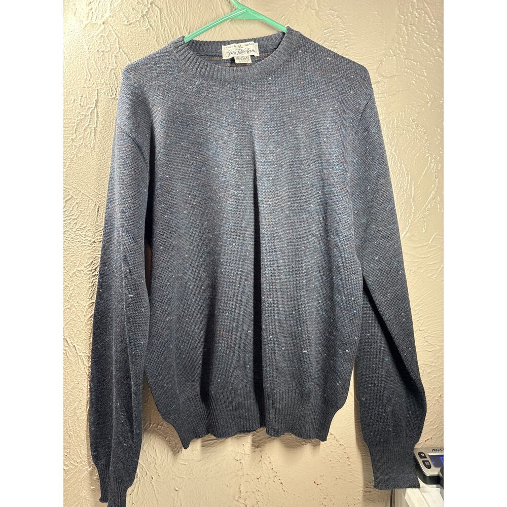 Tricots St. Raphael Saks Fifth‎ Avenue 100% New Wool Sweater Size Large
